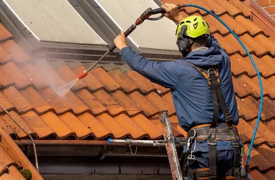 Démoussage et hydrofuge de toiture à Esterre